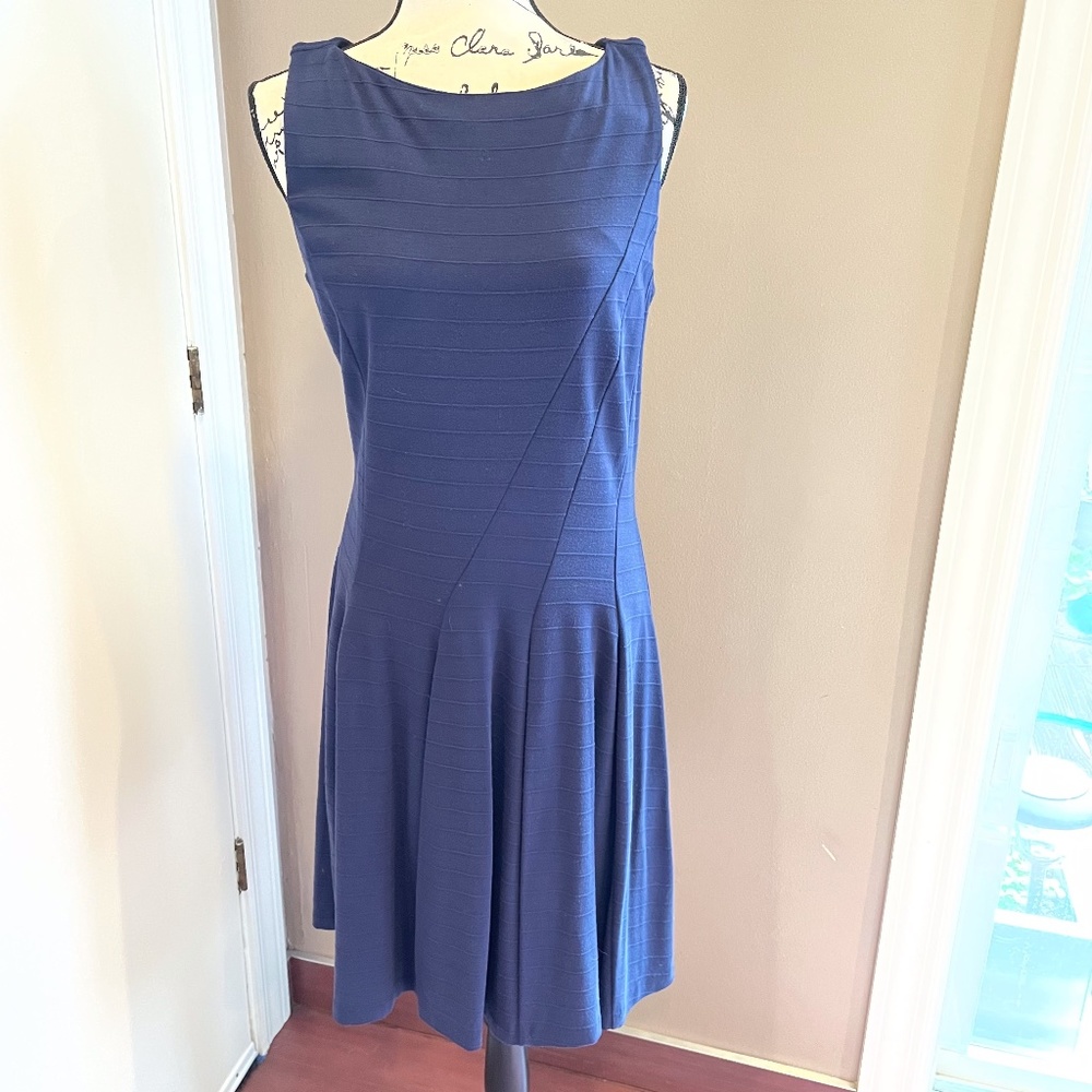 Halogen sleeveless knit dress